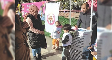 Miniklerden anlamlı çağrı