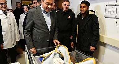 Şanlıurfa'da 2025 yılının ilk bebeği doğdu!