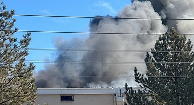 Şanlıurfa OSB'de korkutan yangın!