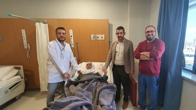 105 yaşındaki nine sağlığına kavuştu