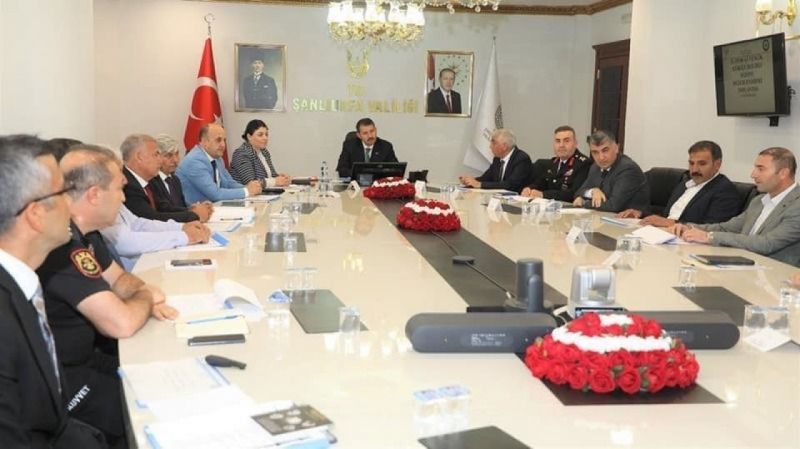 Urfa İl Spor Güvenlik Kurulu toplandı.