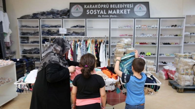 Karaköprü'nün iyilik kapısı