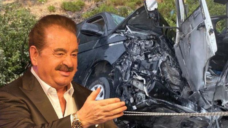 İbrahim Tatlıses trafik kazası geçirdi