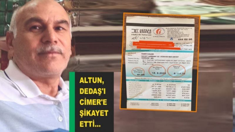 Bakkal başı'nın fatura isyanı