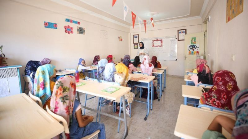 Eyyübiye'de yaz tatili dolu dolu geçiyor