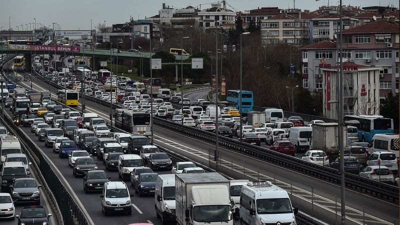 Türkiye'de araç sayısı son 10 yılda 3 kat arttı