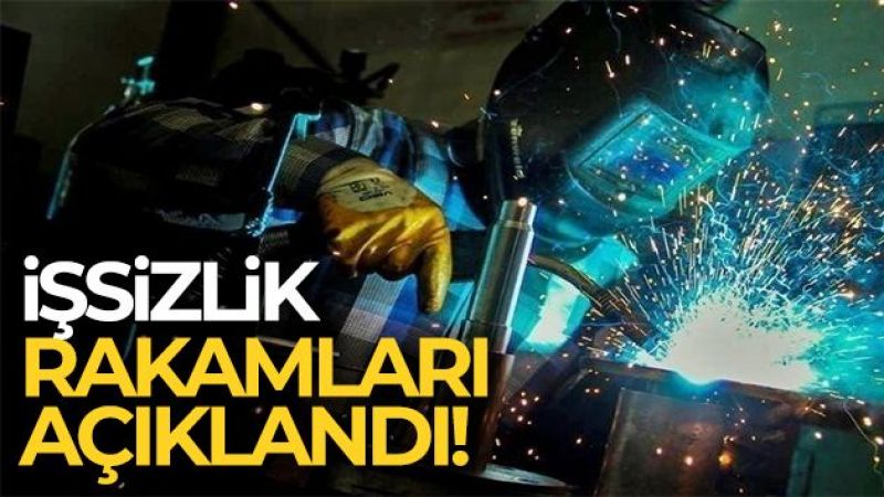 İşsizlik rakamları açıklandı!