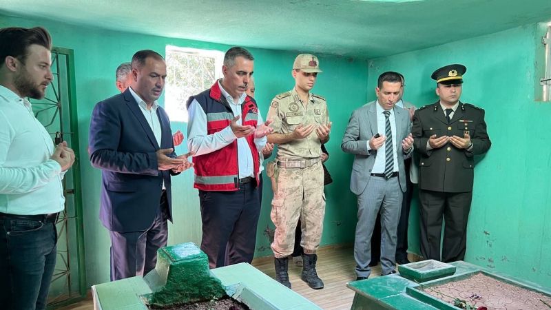 Suruç'ta 15 Temmuz kapsamında şehitlik ziyaret edildi