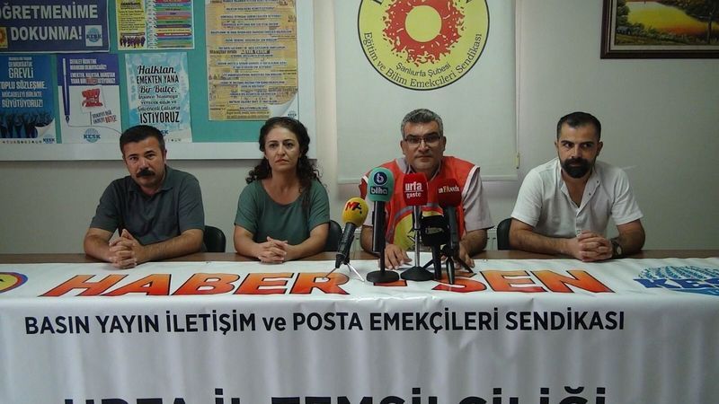 Urfa Haber-Sen'den 'Ayrımcılık' tepkisi