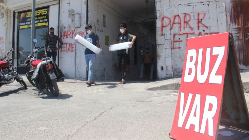 Sıcak havada buz satışları patladı