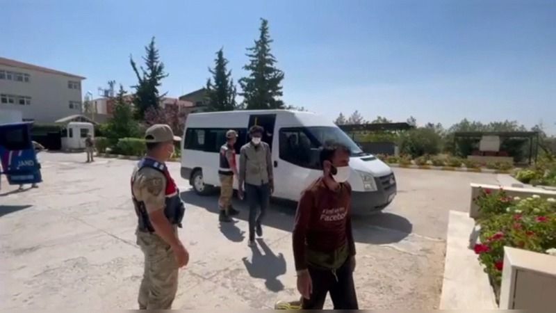 Fıstık bahçesinde yakayı ele verdiler
