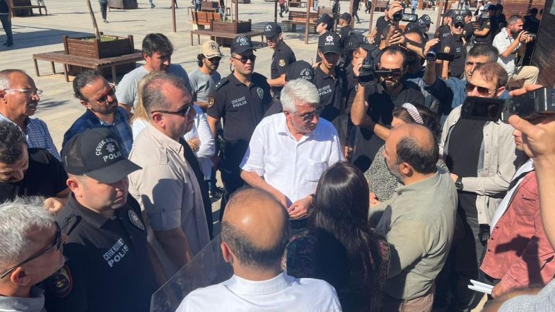 Urfa’da HDP'lilerin izinsiz yürüyüşüne 5 gözaltı