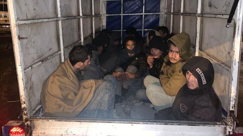Urfa’da 45 kaçak göçmen yakalandı