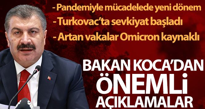 Turkovac'ın şehir hastanelerine sevki başladı!
