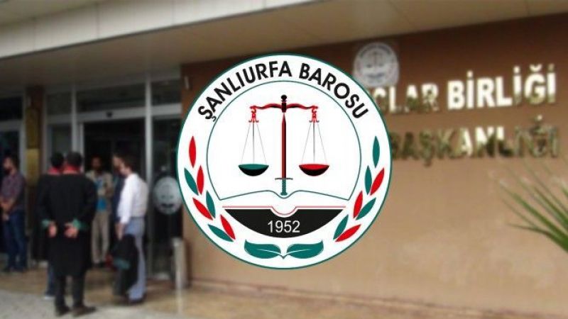 Urfa Barosu'ndan beklenen açıklama geldi