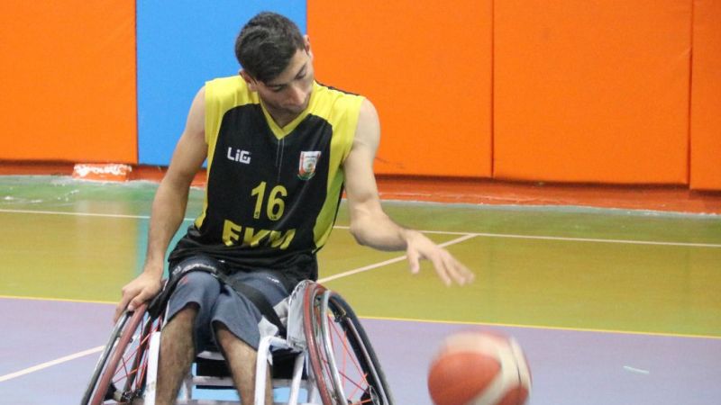 Basketbol, engelli Abdullah'ın hayatını değiştirdi