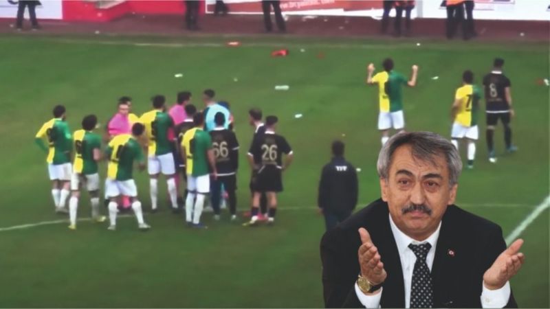 Batman Emniyet Müdürü Kıraç, taraftara böyle sitem etti