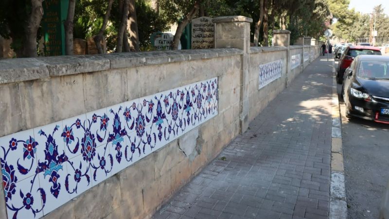 Bediüzzaman mezarlığında çevre düzenlemesi