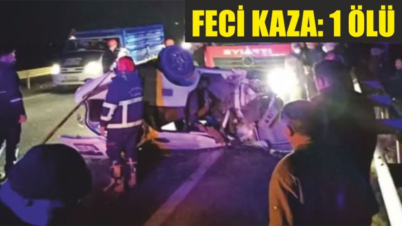 Urfa'da feci kaza: 1 ölü