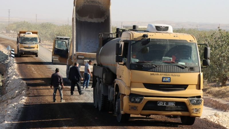 Büyükşehir’den Birecik’e uzun ömürlü beton yol