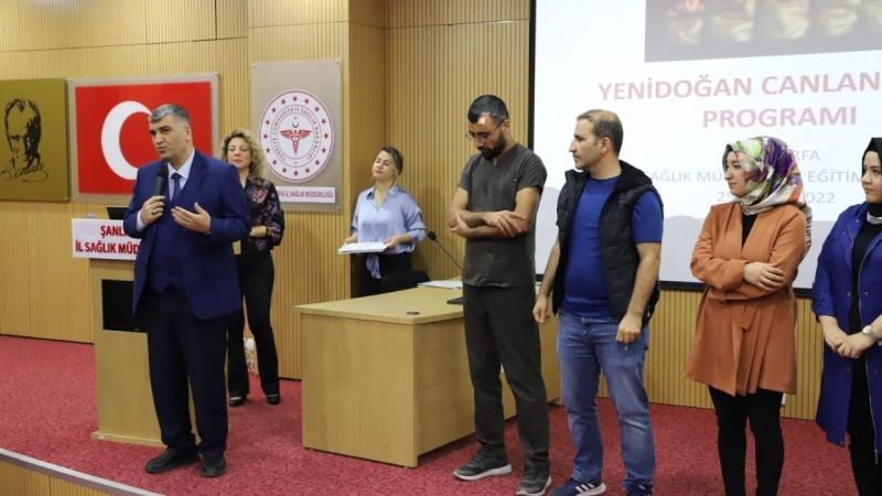 Urfa'da NRP eğitimleri sona erdi
