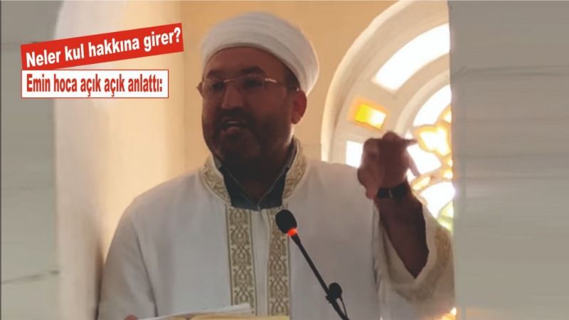 'Müdür sana bir şey dedi mi bana gel...'