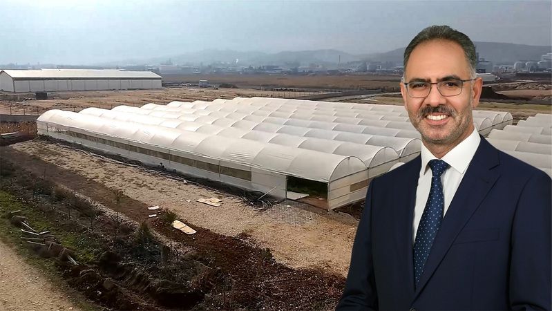 Eyyübiye sera kent dört mevsim üretim yapacak
