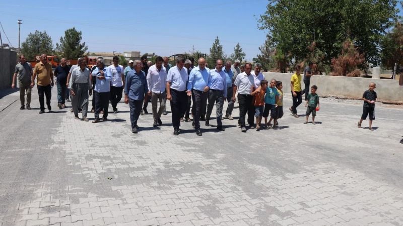 Aksoy sahada incelemelerde bulundu