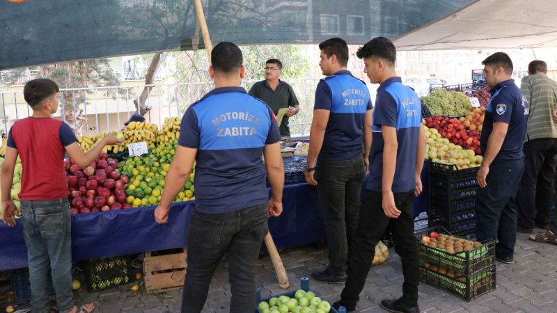 Haliliye'de marketlere sıkı denetim