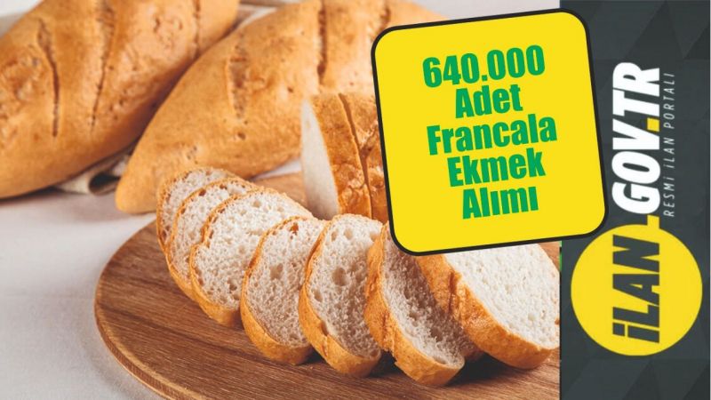 Büyükşehir Belediyesi ekmek satın alacak