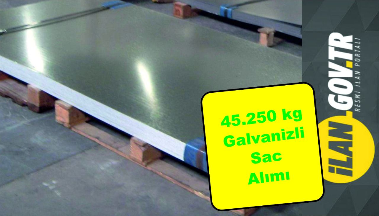 Galvanizli sac satın alınacak