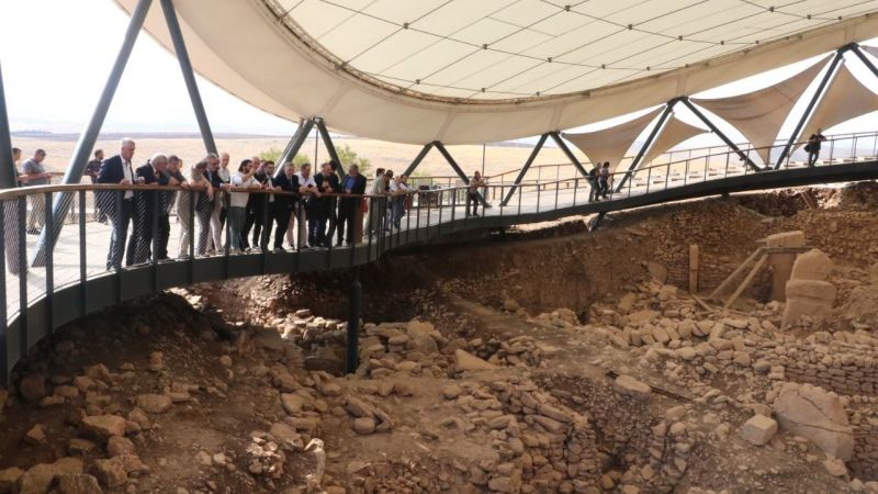 Kosova İslam Birliği Başkanı Göbeklitepe'de