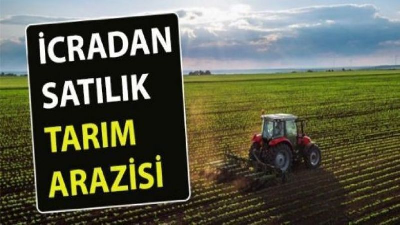 İcradan satılık 2.032 m² tarım arazisi
