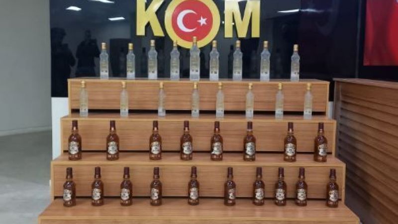 Urfa’da kaçak - sahte alkol operasyonu