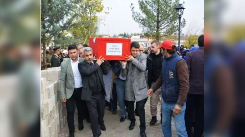 Hayatını kaybeden asker memleketinde toprağa verildi