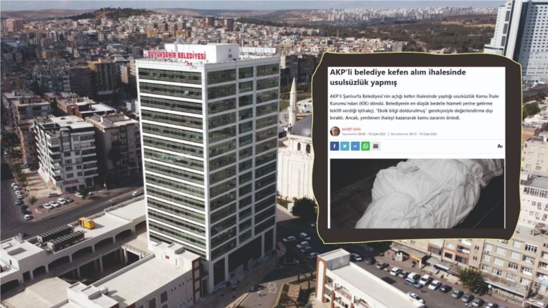 'Kefen ihalesinde usulsüzlük' iddiasına açıklama