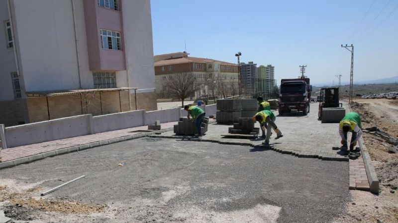 Urfa’da 70.000 m² kilitli parke taş alımı