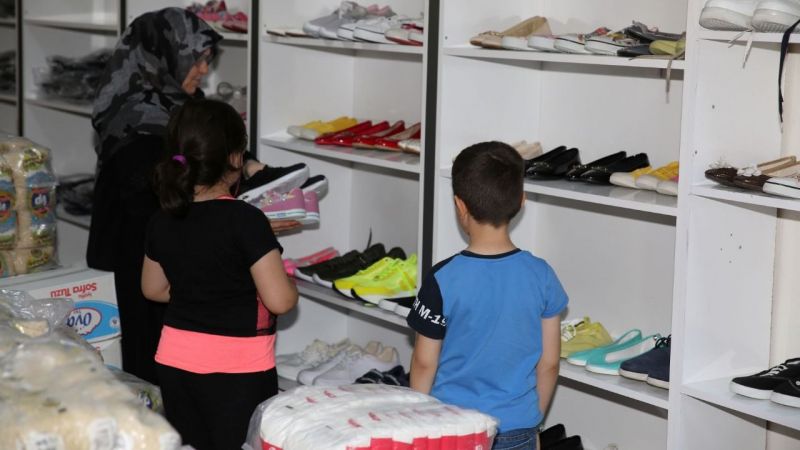 Sosyal market iyiliğe köprü oluyor