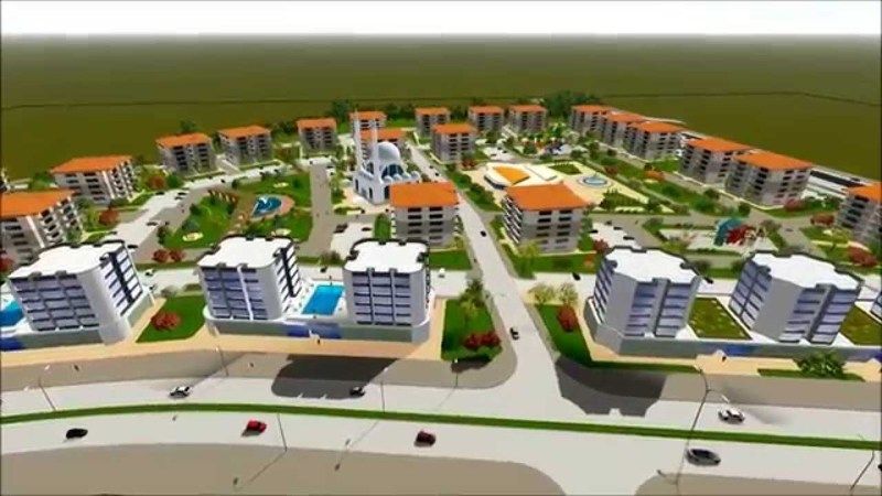Halfeti’de satılık konut alanları