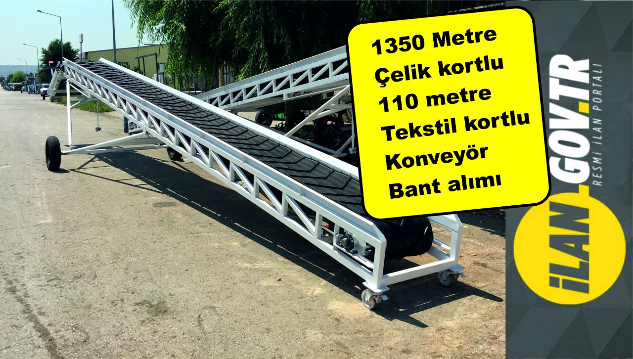 Konveyör bant alınacak