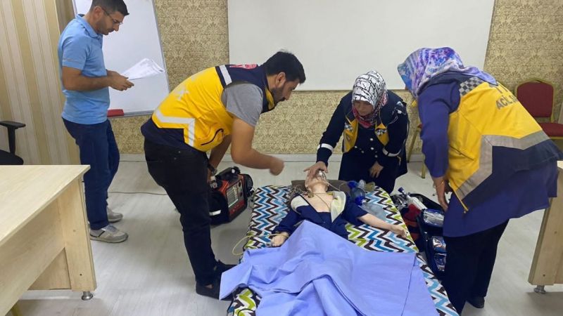 Sağlık personeline ÇİLYAD eğitimi verildi