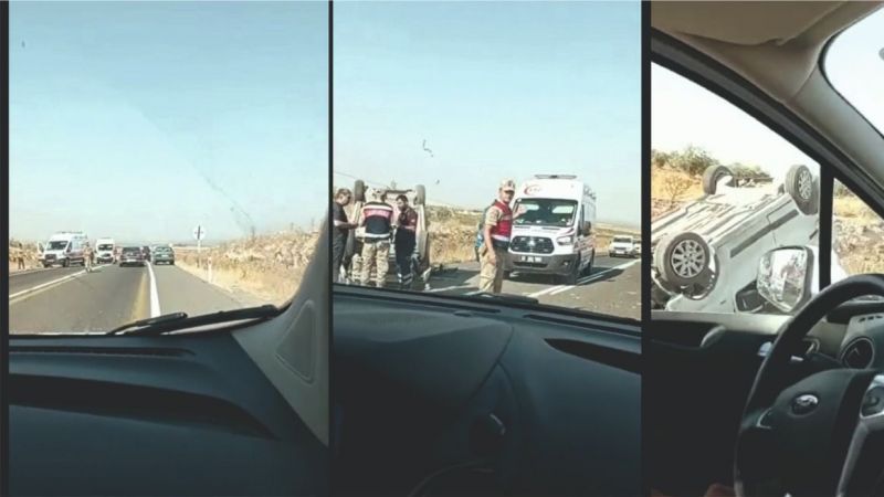 Ölüm yolunda kaza