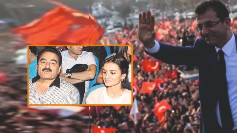 Tatlıses'in kızından İmamoğlu'na destek
