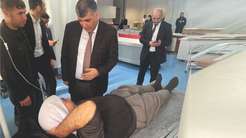 Gülüm'den Viranşehir devlet hastanesine ziyaret