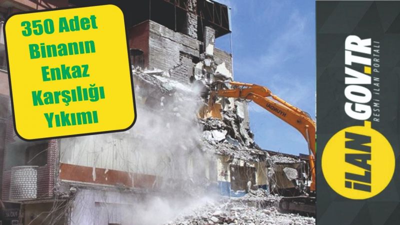 Metruk binaların enkaz karşılığı yıkım işi yaptırılacak