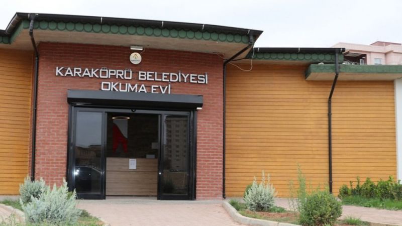 Karaköprü’de okuma evinin tadilatı yaptırılacak