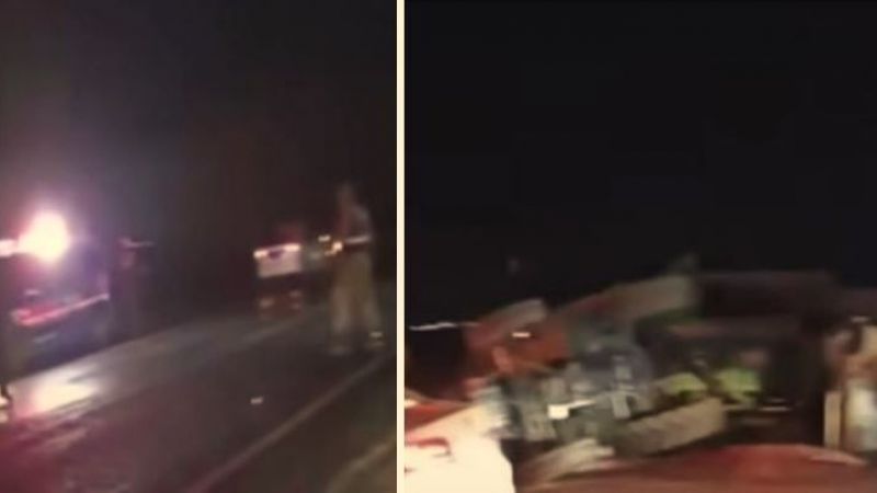 Urfa’da yolcu otobüsü traktöre çarptı
