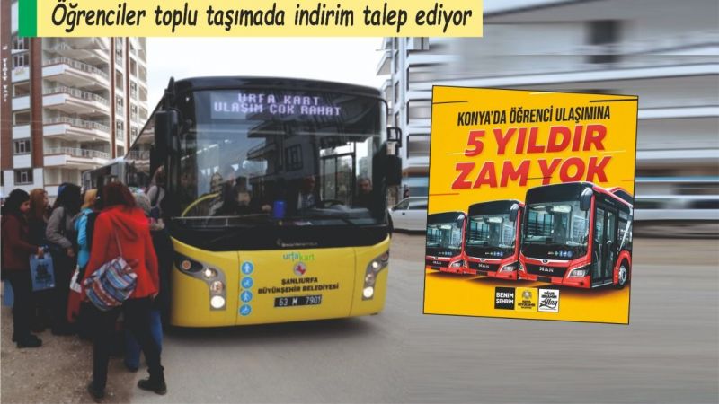 Öğrenciler Zeynel başkandan indirim talep etti
