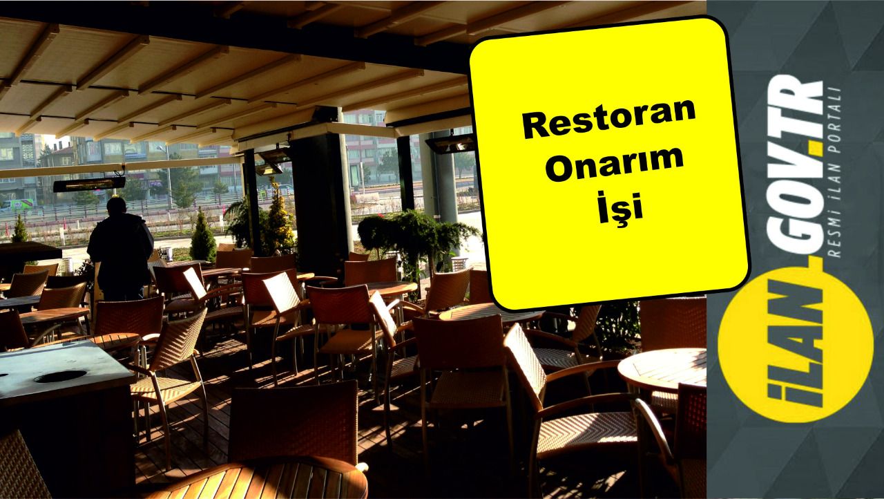 Bina tadilatı yaptırılacak