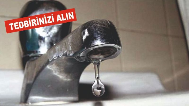 Dikkat! Urfa'da su kesintisi